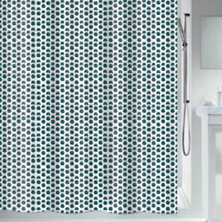Rideau de douche Polyester deep forest 180x200cm Bleu Vert Spirella