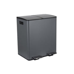 MSV 10.29480 poubelle Rectangulaire Acier Gris