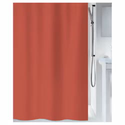 Spirella Primo, Monochromatique, Anneau, Polyester, Terre cuite, Lavage en machine, 30 °C