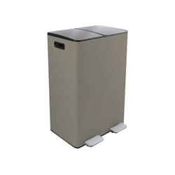 MSV 10.29499 poubelle Rectangulaire Acier Taupe