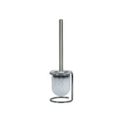 Spirella - Brosse Wc avec support Verre level Blanc