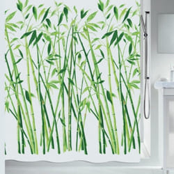 Spirella - Rideau de douche Polyester bambus 180x180cm Vert