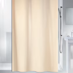 Rideau de douche de la marque Spirella. Anti-moisissure, ce rideau de douche Textile Polyester est enduit d'un revêtement ant ...
