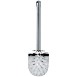 Brosse de toilette Spirella collection OPERA/DARWIN CHROME noir et blanc