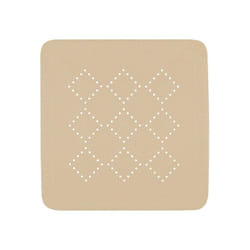 Tapis Fond de douche pvc alaska 55x55cm Beige Bahamas Spirella