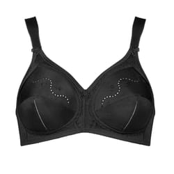 Triumph - Soutien-gorge sans armatures DOREEN + COTTON01 - 0004928 - Sans Armatures - Noir - 105C