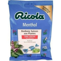 Open Food Bonbons Suisses aux plantes Menthol Sans sucres - Ricola - 70 g