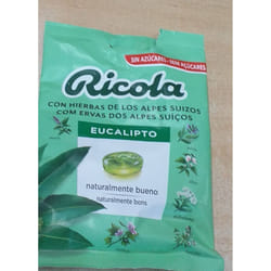 Open Food St 70G Bonbon Eucalyptus Sans Sucre Ricola - Ricola