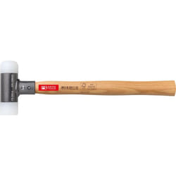 Marteau à face souple avec manche en bois sans rebond 27mm Pb Swiss Tools