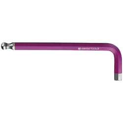 Clé allen din 911 Tête sphérique Rainbow 8mm Pb Swiss Tools