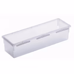 Rotho 7610859058348, 1 tiroir(s), Plastique, Transparent, 1 pièce(s), 230 x 80 x 50 mm