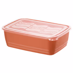 Rotho Eco, Boîte, Rectangulaire, 3,7 L, Rouge, Polypropylène (PP), 180 °C