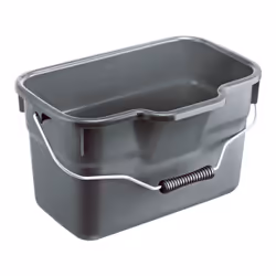 Rotho 17527, 12 L, Rectangulaire, Polypropylène (PP), Anthracite, 3808 mm, 260 mm