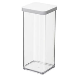 Rotho Loft 11605 Rectangulaire Distributeur 1,5 L Transparent, Blanc