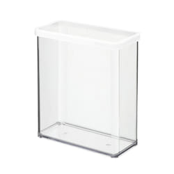Rotho Loft Rectangulaire Distributeur 3,2 L Transparent, Blanc