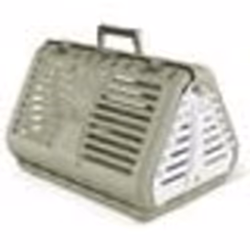M-PETS Caisse de transport pliable - Cappuccino - Pour chat et petit chien
