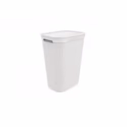 Rotho Brisen, 50 L, Rectangulaire, Plastique, Blanc, Manuel, 340 mm