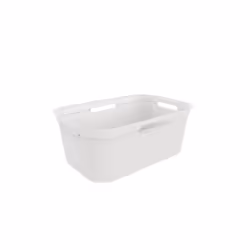 Rotho Brisen, Panier de rangement, Blanc, Rectangulaire, Monochromatique, Intérieure, 41 L