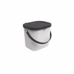 Rotho Albula, 6 L, Rectangulaire, Plastique, Blanc, Manuel, Plastique