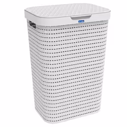 Rotho Country, 55 L, Rectangulaire, Plastique, Blanc, Blanc, 322 mm