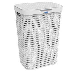 Rotho Country panier à linge 55 L Rectangulaire Plastique Blanc