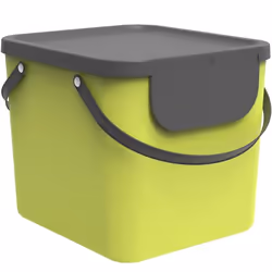 Rotho Albula, 40 L, Rectangulaire, Plastique, Citron vert, Plastique, 398 mm