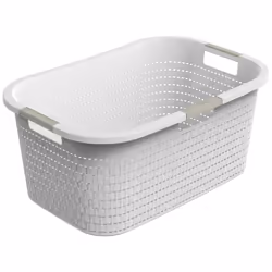 Rotho 1040401100, 40 L, Rectangulaire, Plastique, Blanc, Suisse, 580 mm