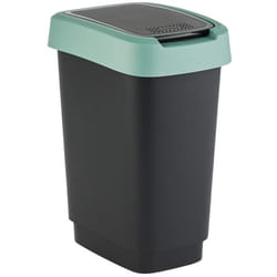 Rotho - Poubelle Twist Green – 25 l