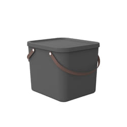 Rotho ALBULA Panier de rangement Rectangulaire Plastique Noir