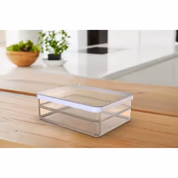 Rotho 1050990000WS Fridge/Freezer Parts & Accessories Tiroir Transparent, Blanc - Vue supplémentaire 4