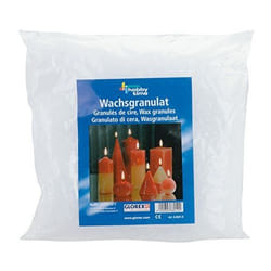 GLOREX 6 8600 9 cire pour fabrication de bougies 500 g Blanc
