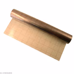 Rouleau polyphane adhésif - GLOREX - 60 cm x 10 m - Transparent - PVC - Pratique pour abat-jours