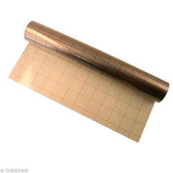Rouleau polyphane adhésif - GLOREX - 60 cm x 10 m - Transparent - PVC - Pratique pour abat-jours
