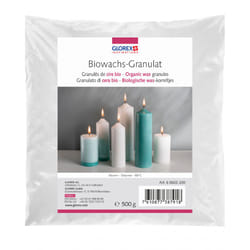 GLOREX 6 8603 200 cire pour fabrication de bougies 500 g Blanc