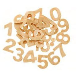 GLOREX 61627002 Chiffre décorative