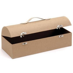 GLOREX 6 2027 030 Boîte de rangement Rectangulaire Carton Beige