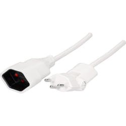 Max Hauri AG 129050 câble électrique Blanc 1 m