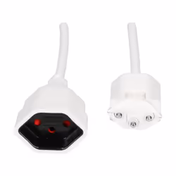 Max Hauri AG 129050 câble électrique Blanc 1 m - Vue supplémentaire 4