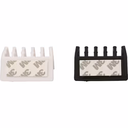 Max Hauri AG 135349 range-câbles Bureau Noir, Blanc 2 pièce(s)