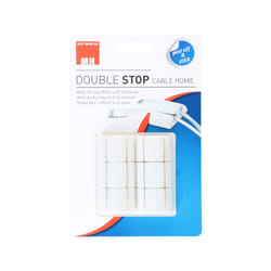 Max Hauri AG Cable Home 135351 range-câbles Bureau Pince de câble Blanc 6 pièce(s)