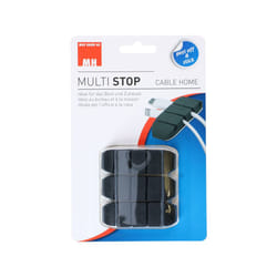 Max Hauri AG Cable Home 135358 range-câbles Bureau Pince de câble Noir 3 pièce(s)