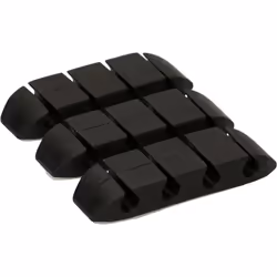 Max Hauri AG Cable Home 135358 range-câbles Bureau Pince de câble Noir 3 pièce(s)