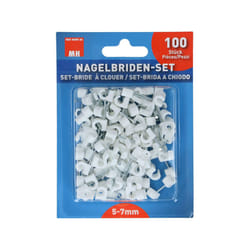Max Hauri AG 135537 range-câbles et serre-câbles Blanc 100 pièce(s)
