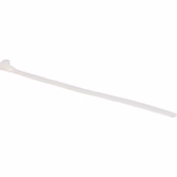Max Hauri AG 136684, Attache de câble détachable, Plastique, Blanc, 200 mm, 7,5 mm, 2 mm