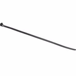 Max Hauri AG 136687, Attache de câble détachable, Plastique, Noir, 300 mm, 7,5 mm, 2 mm