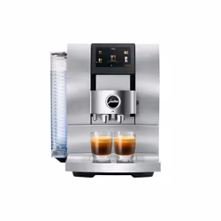 JURA Z10 (EA), Machine à expresso, 2,4 L, Café en grains, Café moulu, Broyeur intégré, 1450 W, Aluminium, Blanc