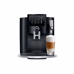 JURA S8 (EA), Machine à expresso, 1,9 L, Café en grains, Café moulu, Broyeur intégré, 1450 W, Noir