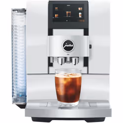 JURA Z10 (EA), Machine à expresso, 2,4 L, Café en grains, Café moulu, Broyeur intégré, 2450 W, Blanc