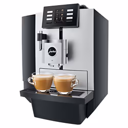 JURA X8, Machine à expresso, 5 L, Café en grains, Broyeur intégré, 1450 W, Noir, Platine