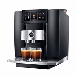 JURA GIGA 10 (EA), Machine à expresso, 2,6 L, Café en grains, Café moulu, Broyeur intégré, 2300 W, Noir